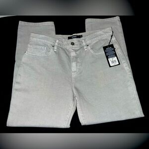 NWT Hudson Jessie Boyfriend Jean Size 28 Light Gray Stretch
MSRP $185